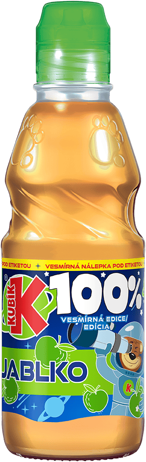 Kubík 100 % Jablko vo vesmírnej edícii