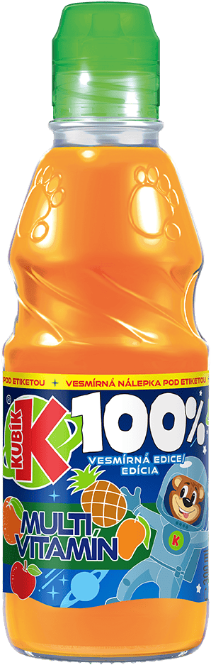 Kubík 100 % Multivitamín vo vesmírnej edícii